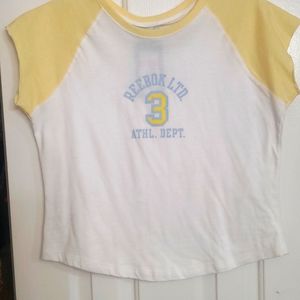 Women's Short Sleeve Athletic Top Size L